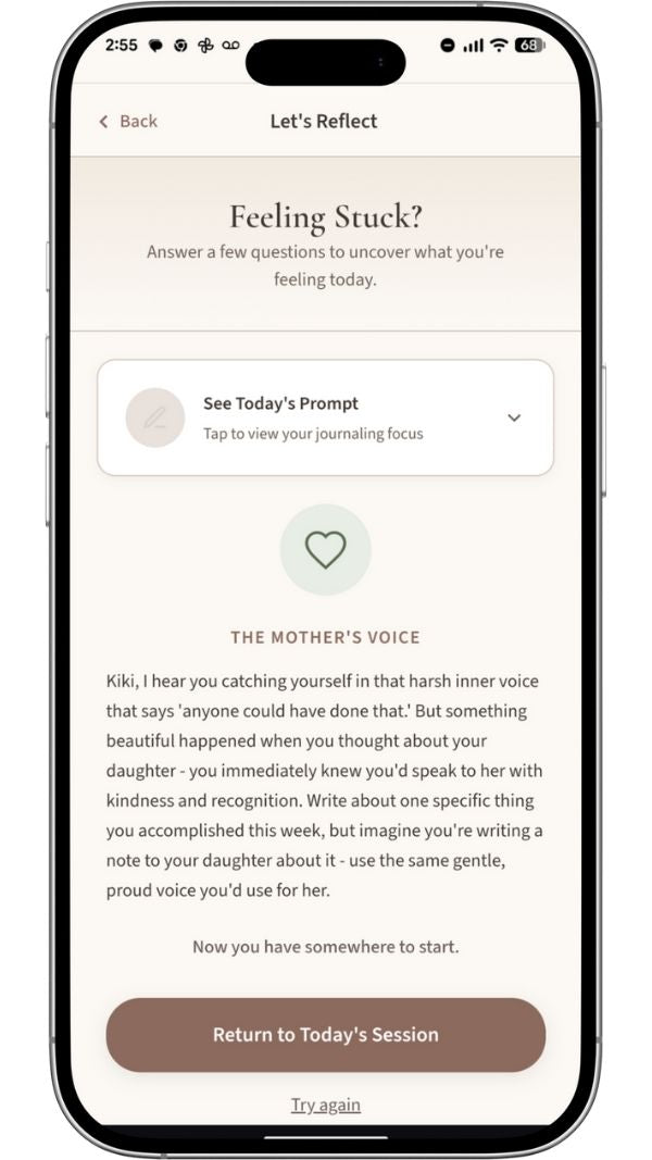 Get Your Personalized Reflection